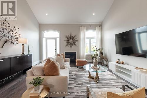 2263 Callingham Drive, London, ON - Indoor Photo Showing Living Room With Fireplace