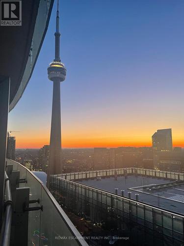 5110 - 14 York Street, Toronto (Waterfront Communities), ON - Outdoor With Balcony With View