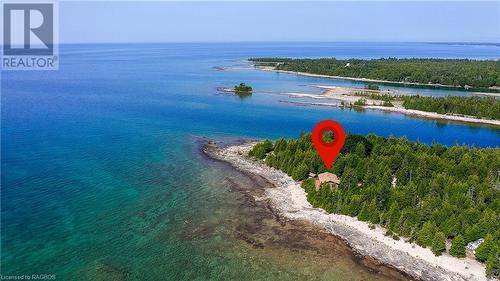 Property and surrounding area - 79 Howard Bowman Drive, Tobermory, ON - Outdoor With Body Of Water With View