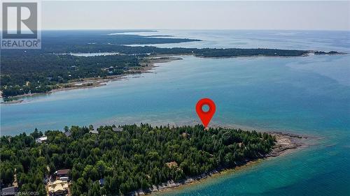 Property and surrounding area - 79 Howard Bowman Drive, Tobermory, ON - Outdoor With Body Of Water With View