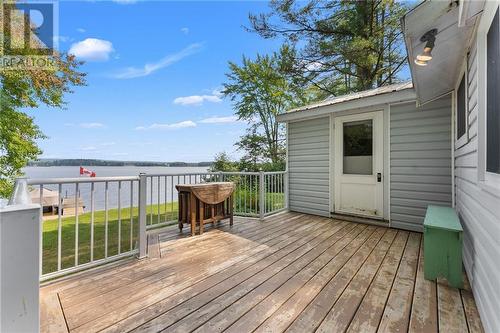 414 Greenway Drive, Westmeath, ON - Outdoor With Deck Patio Veranda With Exterior