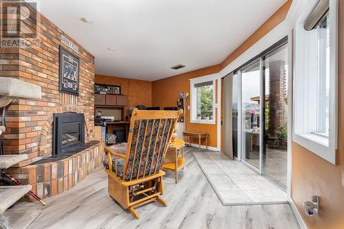 486 Terrace Drive, Coldstream, BC - Indoor Photo Showing Other Room With Fireplace