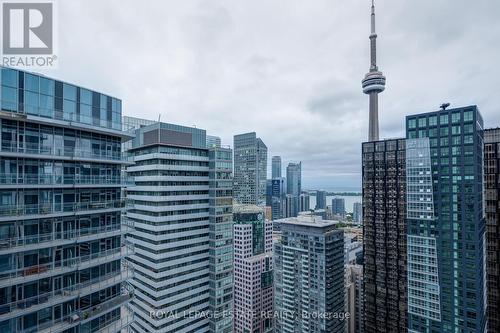 4705 - 8 Widmer Street, Toronto, ON - Outdoor With Facade