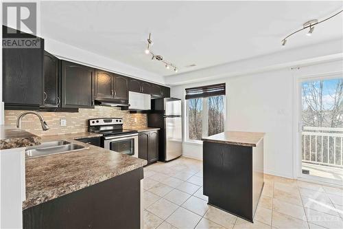 236 Tivoli Private, Ottawa, ON - Indoor Photo Showing Kitchen With Double Sink With Upgraded Kitchen