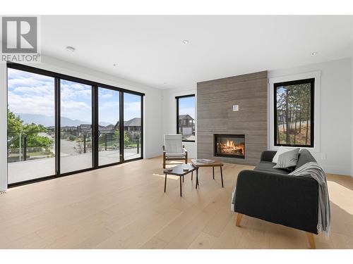 1587 Malbec Place, West Kelowna, BC - Indoor Photo Showing Other Room With Fireplace