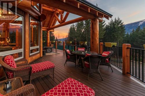 2065 Mcmurdo Road, Golden, BC - Outdoor With Deck Patio Veranda With Exterior