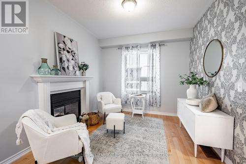 182 Bons Avenue, Clarington (Bowmanville), ON - Indoor Photo Showing Living Room With Fireplace