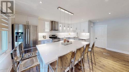 77 Elmwood Avenue, Richmond Hill, ON - Indoor Photo Showing Kitchen With Stainless Steel Kitchen With Upgraded Kitchen