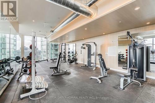 1403 - 135 East Liberty Street, Toronto (Niagara), ON - Indoor Photo Showing Gym Room