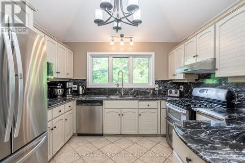 956 Lynden Road, Hamilton (Ancaster), ON - Indoor Photo Showing Kitchen With Double Sink