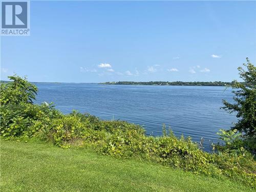 View looking East from end of street - 815 Joseph Street E, Cardinal, ON - Outdoor With Body Of Water With View