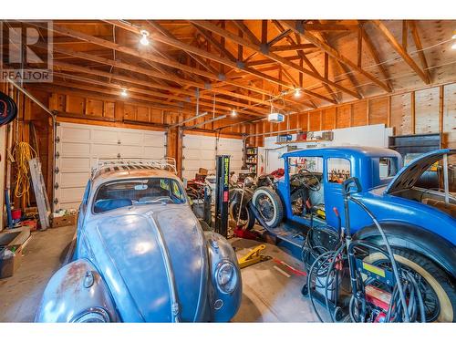 12021 Jones Flat Road, Summerland, BC - Indoor Photo Showing Garage