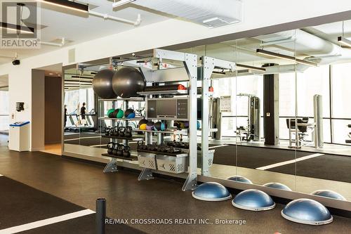 4115 - 85 Wood Street, Toronto (Church-Yonge Corridor), ON - Indoor Photo Showing Gym Room