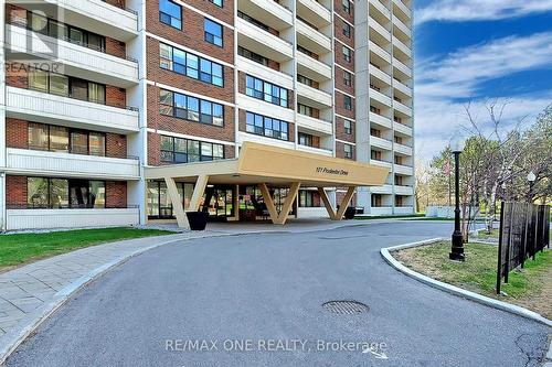 805 - 101 Prudential Drive, Toronto (Dorset Park), ON - Outdoor With Balcony With Facade