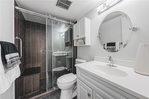 Stunning 3 piece ensuite - 2055 Upper Middle Road|Unit #1408, Burlington, ON - Indoor Photo Showing Bathroom