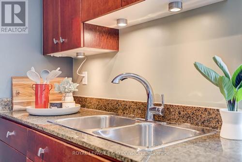 3606 - 397 Front Street W, Toronto (Waterfront Communities), ON - Indoor Photo Showing Kitchen With Double Sink