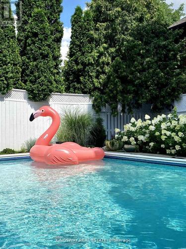 2175 Rebecca Street, Oakville, ON - Outdoor With In Ground Pool With Backyard