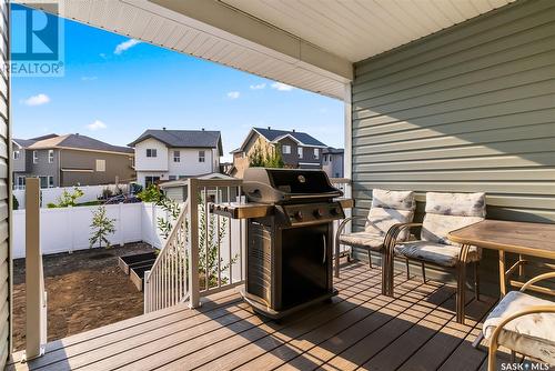 3542 Green Turtle Road, Regina, SK - Outdoor With Deck Patio Veranda With Exterior