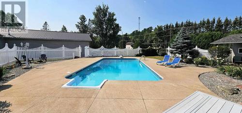 1033 Black Rd, Sault Ste. Marie, ON - Outdoor With In Ground Pool With Deck Patio Veranda