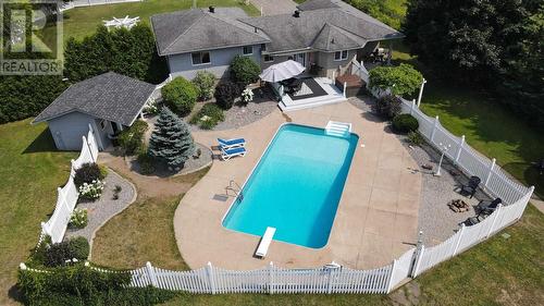 1033 Black Rd, Sault Ste. Marie, ON - Outdoor With In Ground Pool