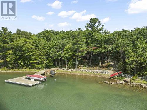 687 Finns Bay Rd N, Echo Bay, ON - Outdoor With Body Of Water With View