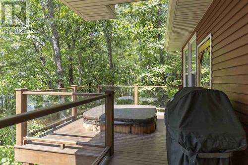 687 Finns Bay Rd N, Echo Bay, ON - Outdoor With Deck Patio Veranda With Exterior