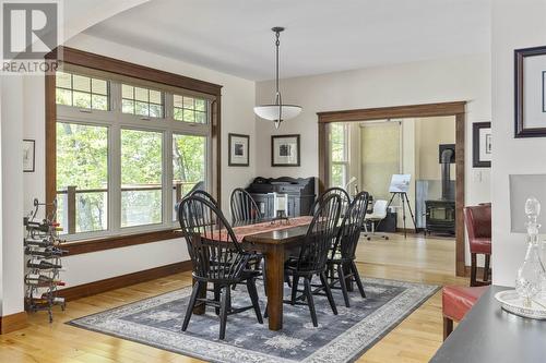 687 Finns Bay Rd N, Echo Bay, ON - Indoor Photo Showing Dining Room