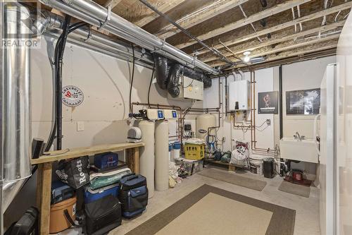 687 Finns Bay Rd N, Echo Bay, ON - Indoor Photo Showing Basement