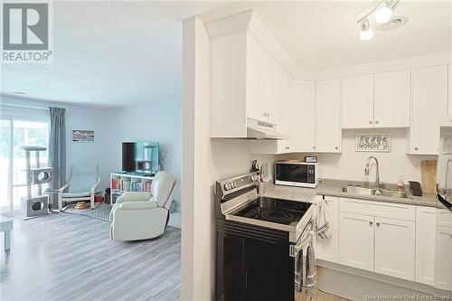 1822 Hanwell Road, Hanwell, NB - Indoor Photo Showing Kitchen With Double Sink