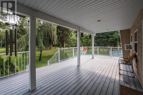 12065 Lower Mud River Road, Prince George, BC - Outdoor With Deck Patio Veranda With Exterior