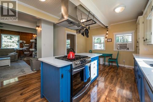 12065 Lower Mud River Road, Prince George, BC - Indoor Photo Showing Kitchen With Double Sink