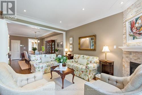 8 - 117 Nelson Street, Oakville (Bronte West), ON - Indoor Photo Showing Living Room With Fireplace