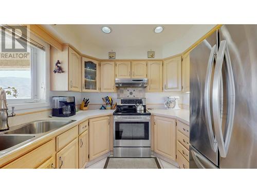 11715 Quail Ridge Place, Osoyoos, BC - Indoor Photo Showing Kitchen With Double Sink