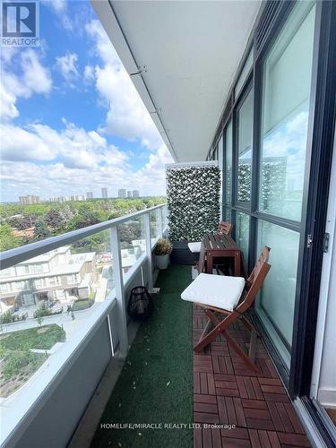 805 - 180 Fairview Mall Drive, Toronto (Don Valley Village), ON - Outdoor With Balcony With View With Exterior