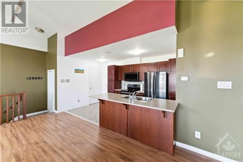 105 Artesa Private Unit#L, Ottawa, ON - Indoor Photo Showing Kitchen With Double Sink