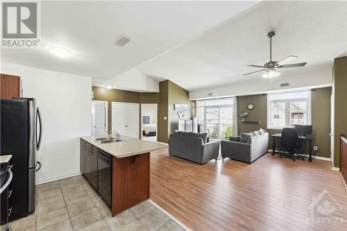 105 Artesa Private Unit#L, Ottawa, ON - Indoor Photo Showing Kitchen With Double Sink