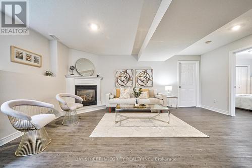 95 Mcguiness Drive, Brantford, ON - Indoor Photo Showing Living Room With Fireplace