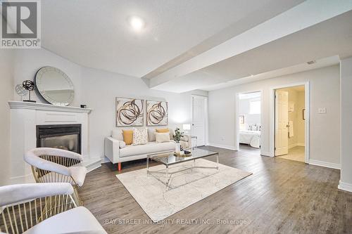 95 Mcguiness Drive, Brantford, ON - Indoor Photo Showing Living Room With Fireplace