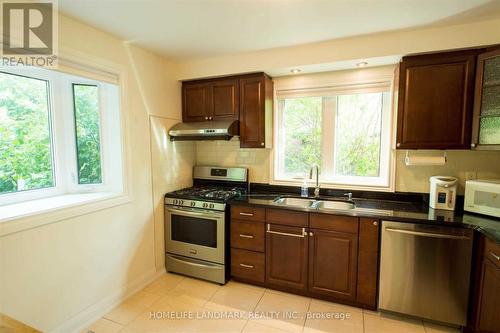 14 Lehar Crescent, Toronto (Hillcrest Village), ON - Indoor Photo Showing Kitchen With Double Sink