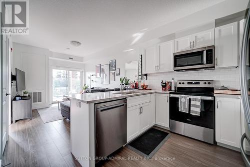 301 - 2605 Binbrook Road, Hamilton (Binbrook), ON - Indoor Photo Showing Kitchen With Stainless Steel Kitchen With Upgraded Kitchen