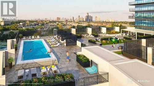 3008 - 36 Zorra Street, Toronto (Islington-City Centre West), ON - Outdoor With In Ground Pool