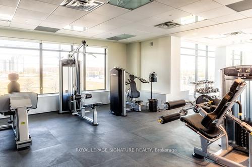 1204-2550 Eglinton Ave W, Mississauga, ON - Indoor Photo Showing Gym Room