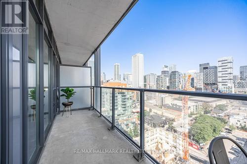 1704 - 105 George Street, Toronto (Moss Park), ON - Outdoor With Balcony With Exterior