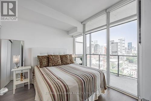 1704 - 105 George Street, Toronto (Moss Park), ON - Indoor Photo Showing Bedroom