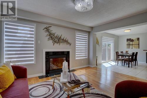 15 Thackery Drive, Ajax (Northeast Ajax), ON - Indoor Photo Showing Living Room With Fireplace