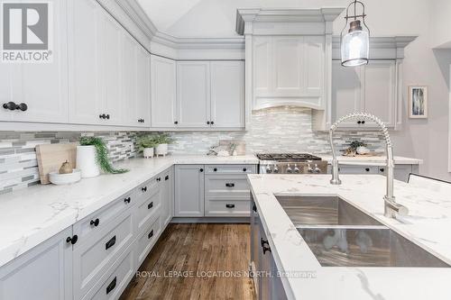 119 Wendake Road, Tiny, ON - Indoor Photo Showing Kitchen With Double Sink