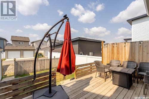 3270 Green Brook Road, Regina, SK - Outdoor With Deck Patio Veranda With Exterior