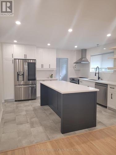 Main - 24 Ovida Boulevard, Markham (Bullock), ON - Indoor Photo Showing Kitchen With Upgraded Kitchen