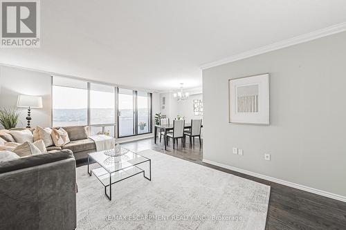 1408 - 2055 Upper Middle Road, Burlington (Brant Hills), ON - Indoor Photo Showing Living Room