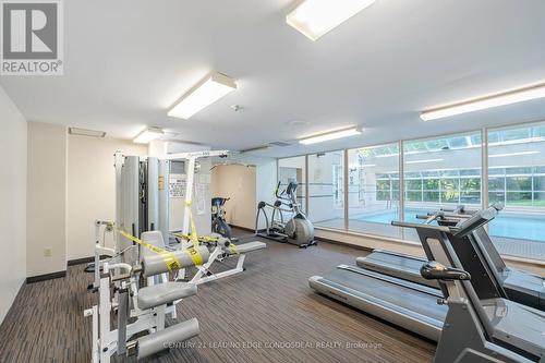 208 - 3050 Ellesmere Road, Toronto (Morningside), ON - Indoor Photo Showing Gym Room